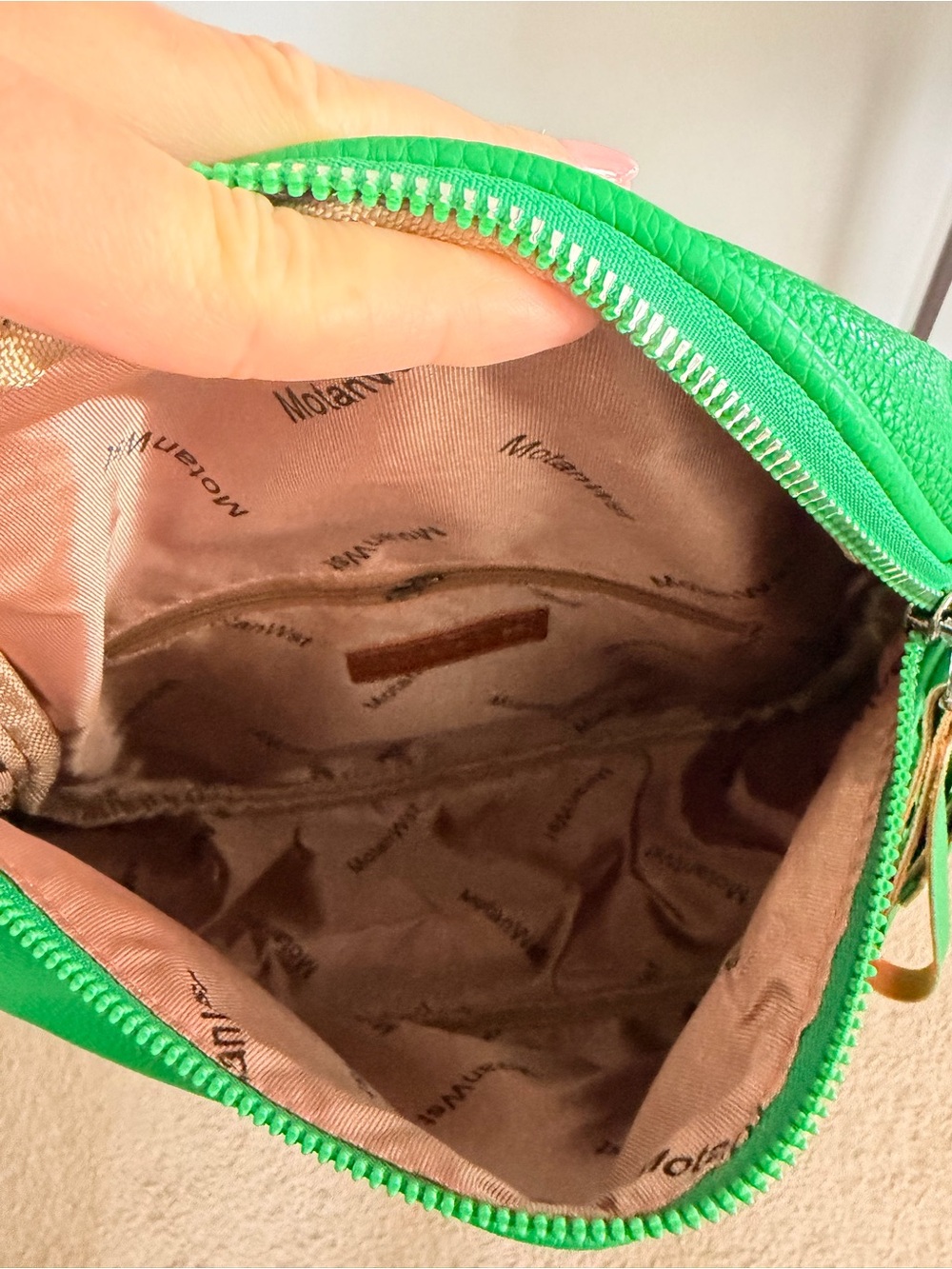 Green Crossbody Shoulder Bag - Picture 6 of 6